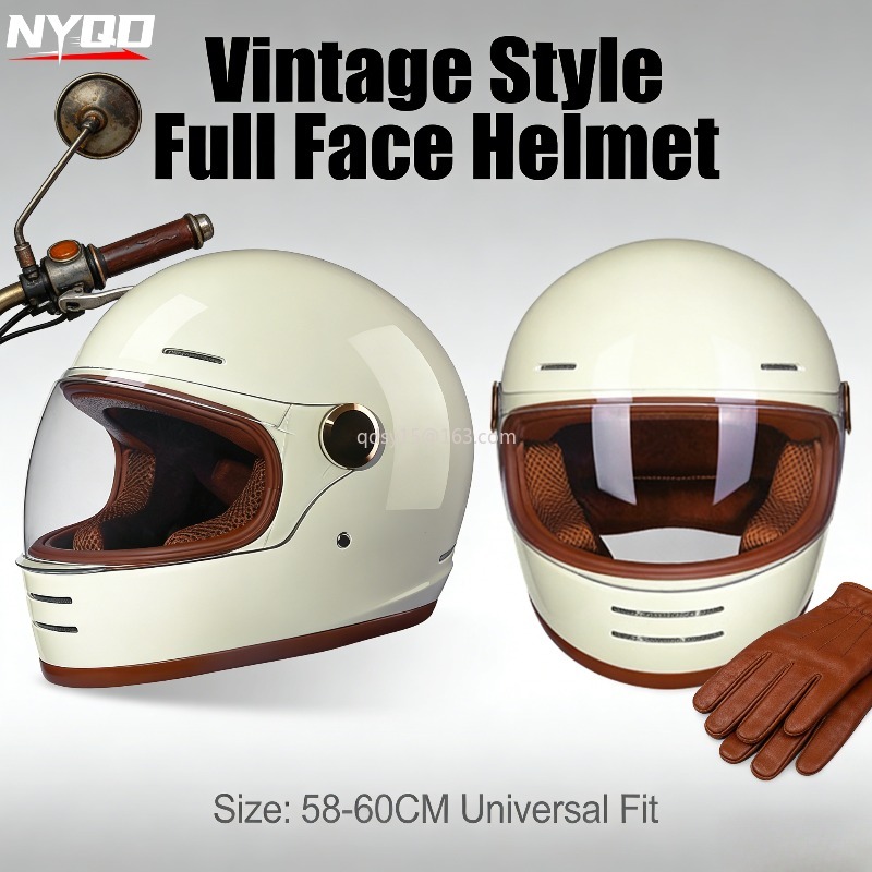 Full Face Motorcycle Helmet With Bluetooth - Unisex Tam Yüz Motosiklet Kaskı Elektrikli