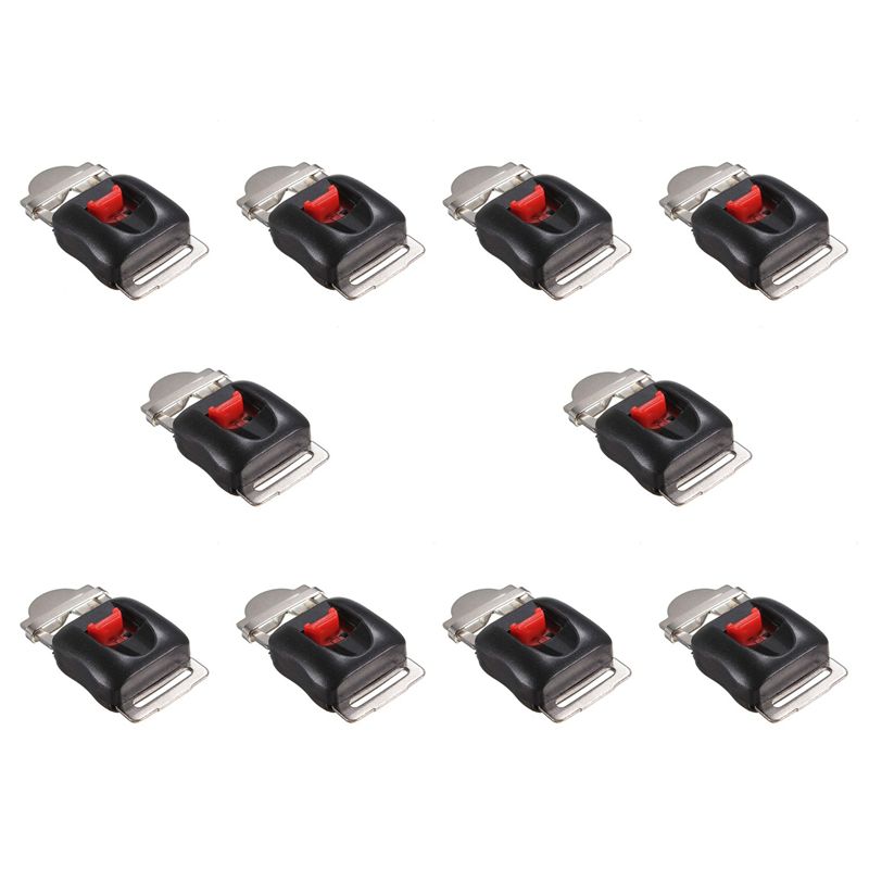 Quick Release Buckle Motorcycle Helmet - Stablize 10X Evrensel Motosiklet Kaskları Klipsli