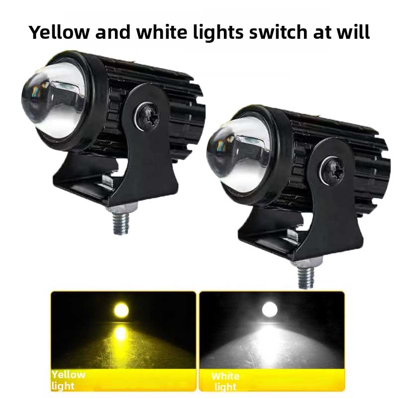 1 adet/2 adet 100W 30000LM evr - Universal Motorcycle Led Headlight Projector incelemesi ve fiyatı