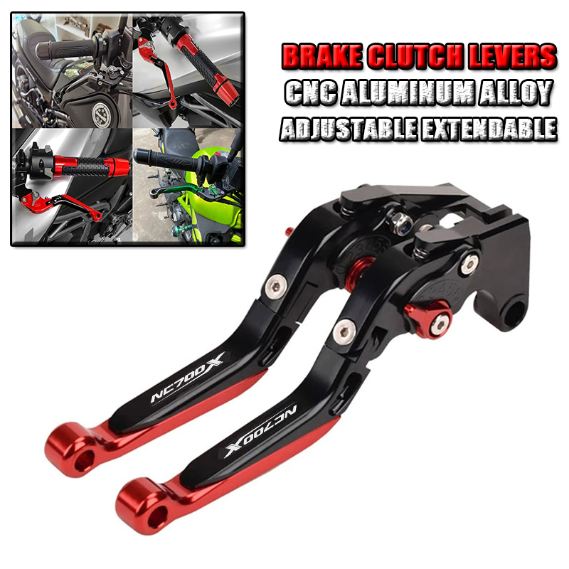 HONDA için NC700X NC700 X 2016 - Cnc Aluminum Adjustable Brake Clutch Levers incelemesi ve fiyatı