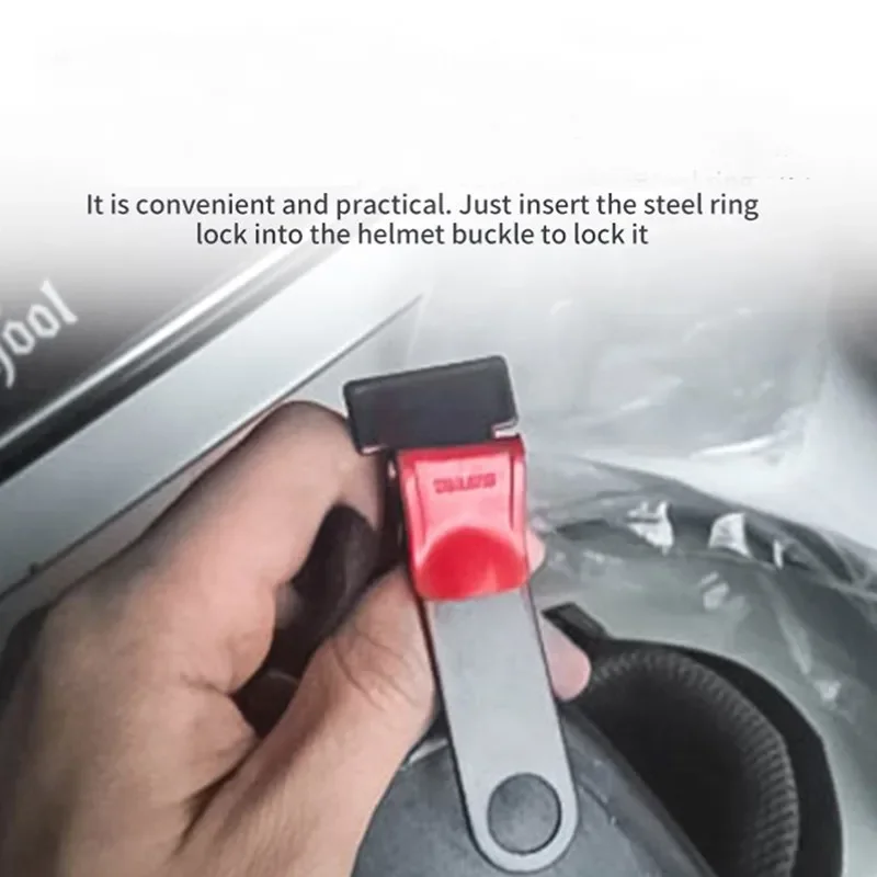 1 Çift Hırsızlığa Karşı Koruma - Quick Release Buckle Motorcycle Helmet incelemesi ve fiyatı