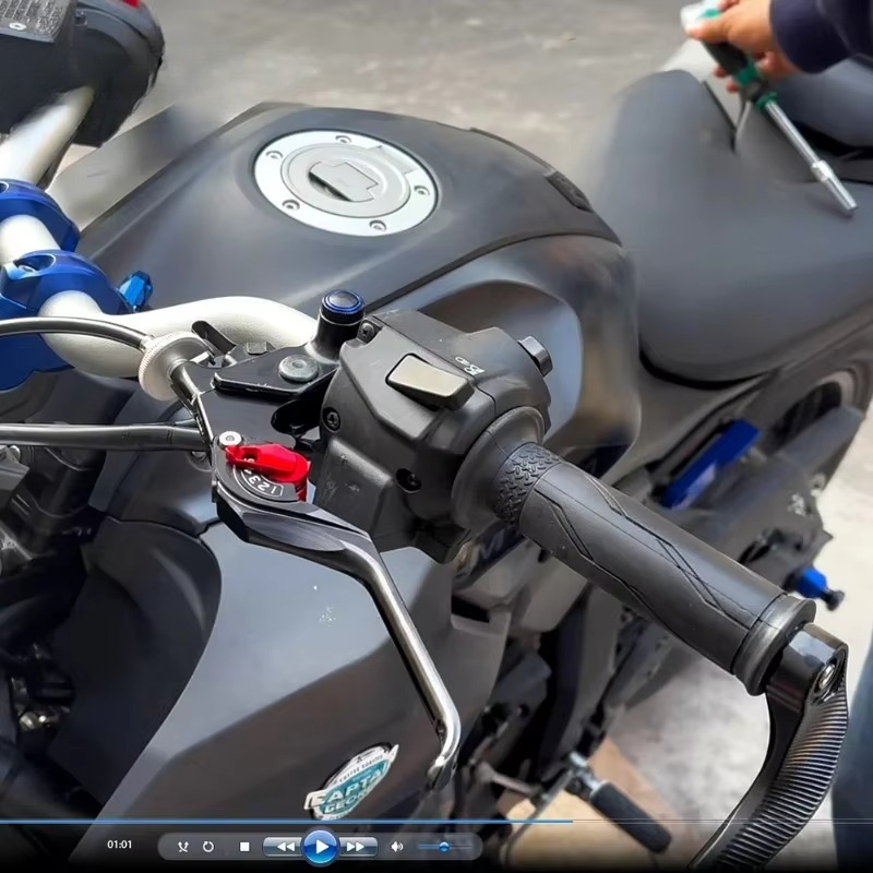 Yamaha MT07 2025 2026 Tenere 7 - Cnc Aluminum Adjustable Brake Clutch Levers incelemesi ve fiyatı