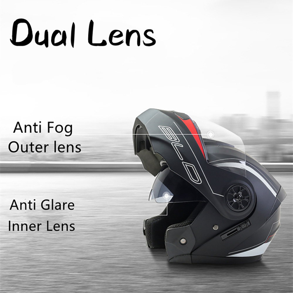 Bluetooth Motosiklet Tam Yüz K - Modular Flip Up Motorcycle Helmet Dot Approved incelemesi ve fiyatı