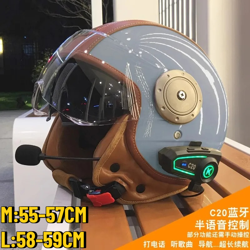 Elektrikli Motosiklet Çift Ayn - Full Face Motorcycle Helmet With Bluetooth incelemesi ve fiyatı